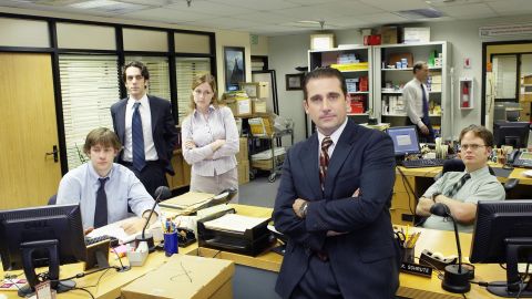 Season one of "The Office" on NBC. 