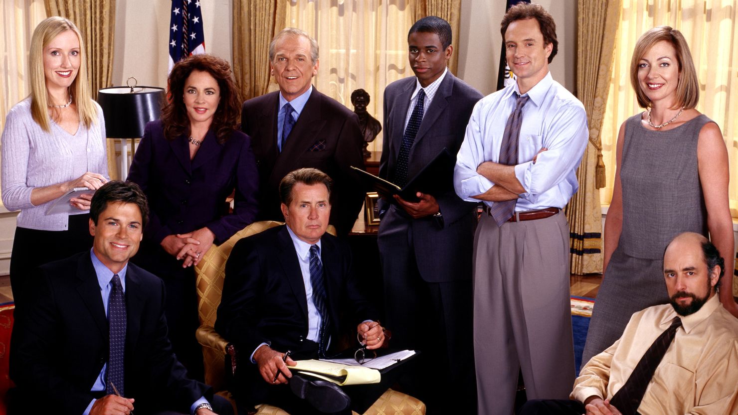 The cast of 'The West Wing.'