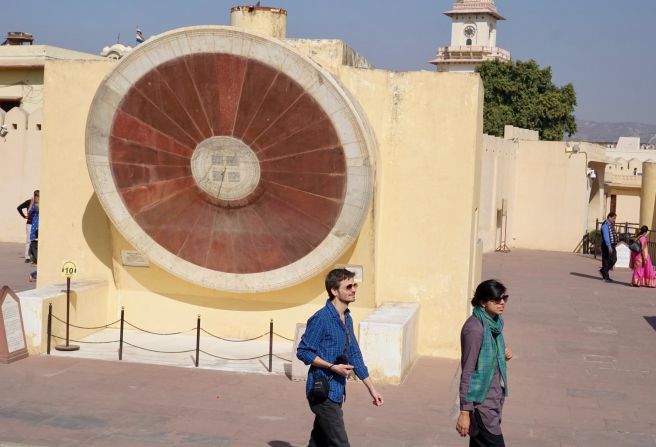 <strong>Astronomical experience:</strong> Travelers can also witness Jai Singh's attention to detail and passion for science at one of the city's most popular landmarks: Jantar Mantar. One of five observatories across India built by the astronomer prince, this UNESCO-listed site was established in the early 18th century.
