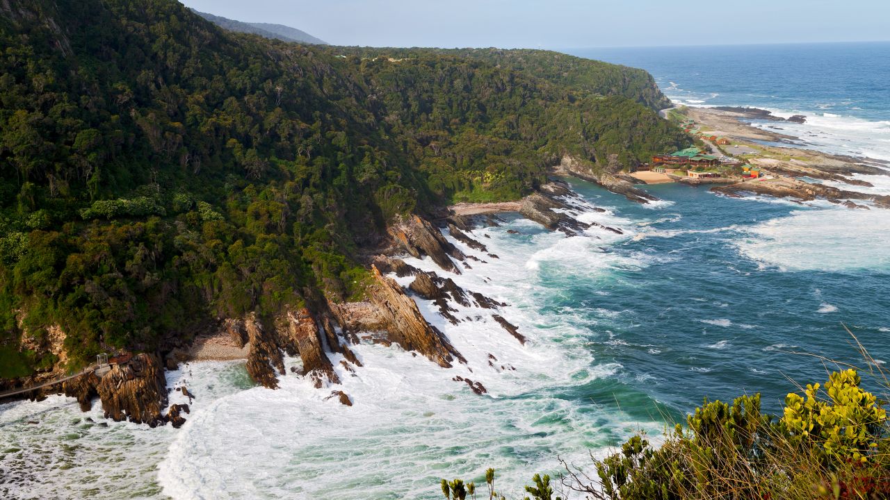 <strong>Garden Route, South Africa: </strong> Extending from Mossel Bay in the Western Cape to the Storms River in the Eastern Cape, Garden Route measures just over 200 kilometers and is considered South Africa's most spectacular stretch of coastline.