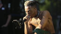 XXXTentacion performs during the second day of the Rolling Loud Festival in downtown Miami on Saturday, May 6, 2017. (Matias J. Ocner/Miami Herald/TNS via Getty Images)