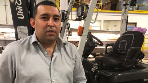 Joacim Hernandez, a Republican in Hidalgo, Texas, would like Trump to be "more presidential."