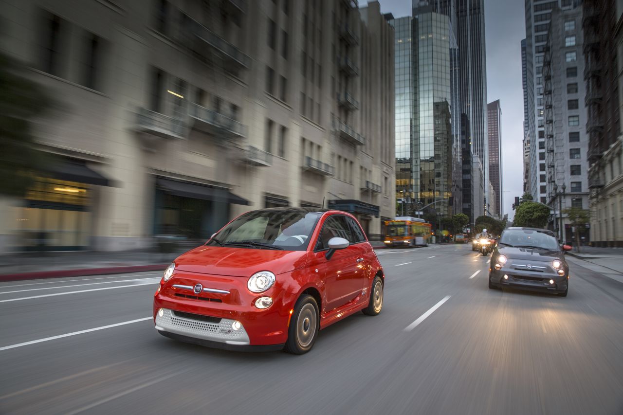 In 2017, Fiat launched the 500e, a fully electric version of the Fiat 500. Currently, the model is available exclusively for the US market. Though the car boasts 111 horsepower, its 84-mile driving range limits the 500e to mostly city driving. 