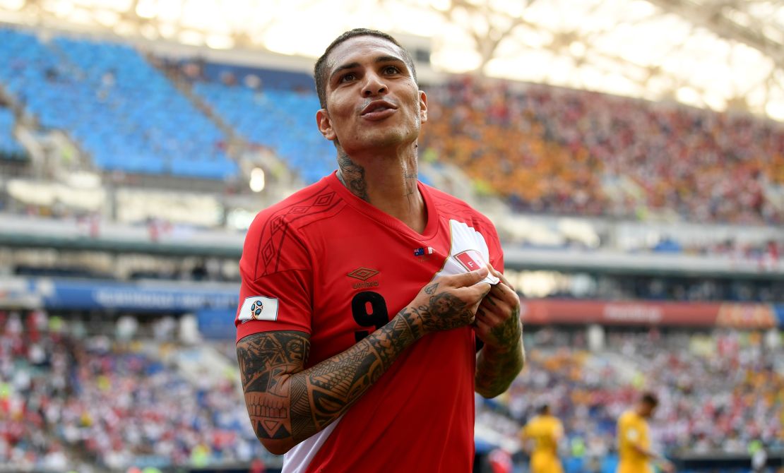 Paolo Guerrero, granted a reprieve from a drug suspension, added to his leading tally of international goals for Peru. 