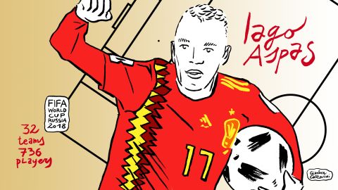 Iago Aspas' deft backheel ensured Spain grabbed a 2-2 draw against Morocco. It was initially ruled out for offside, only for Uzbekistani referee Ravshan Irmatov to award the goal following a VAR review. A point for Spain coupled with a late equalizer for Iran against Portugal meant La Roja topped Group B by virtue of goals scored. 