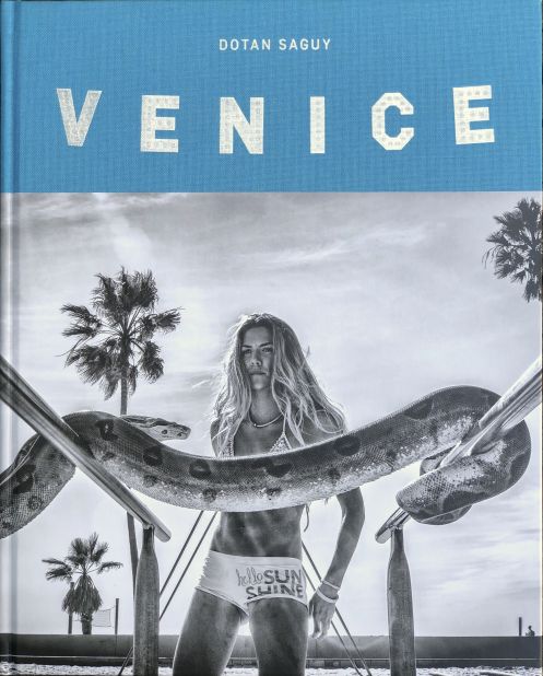 Saguy has collected almost 70 of his images into a new book, "Venice Beach: The Last Days of a Bohemian Paradise." 