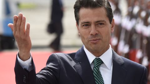 Mexican President Enrique Pena Nieto