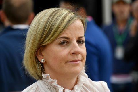 And for her next job in motorsport .... Susie Wolff is to run the Venturi Formula E team.