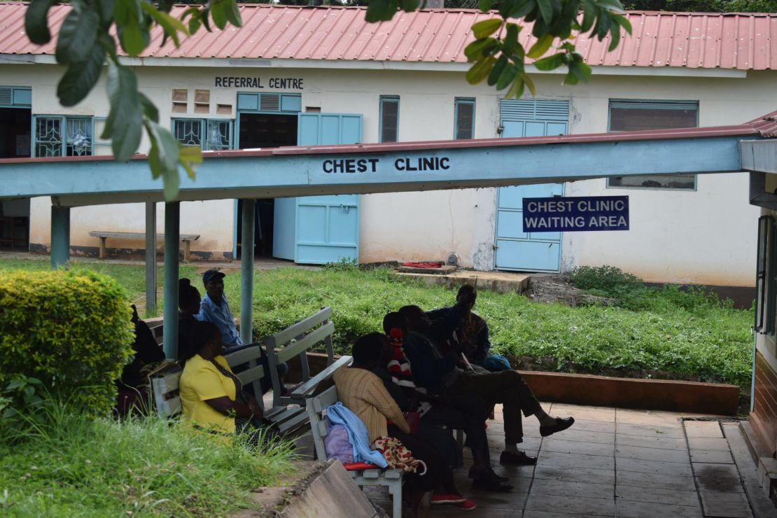 The Chest Clinic in Kerugoya Health Centre, where multidrug-resistant tuberculosis patients are required to take their drugs daily under the supervision of a health officer.