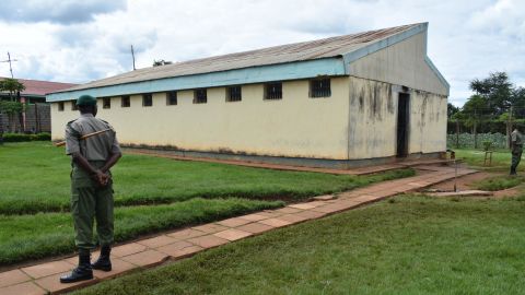 The isolation unit within Mwea Prison where TB defaulters were held until they finished their treatment. 