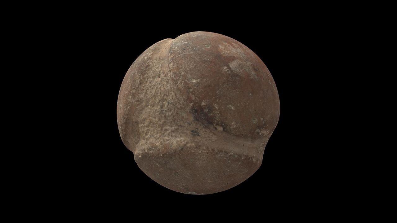 Some of the 3D images of the carved stone balls revealed previously unknown details about their design.