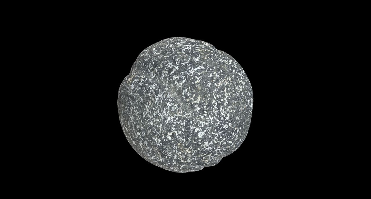 For instance, this 3D image of a carved stone ball from Buchromb, Banffshire, showed evidence that the large knob was reworked into smaller ones over time, suggesting a process of modification that was not known before the 3D images were made.