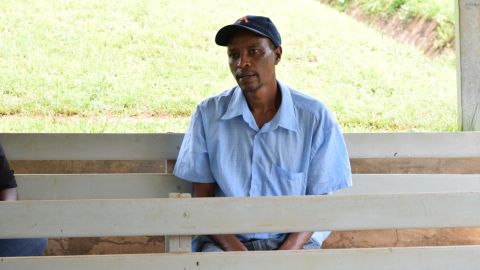 Gideon Wanjohi at Kerugoya Health Centre, where he received his treatment before defaulting and being sent to prison.