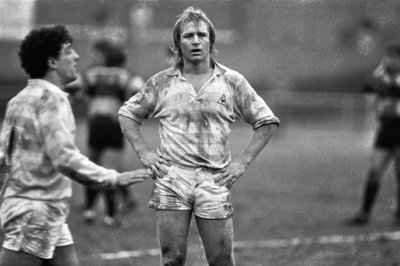 The flanker was renowned for his fearlessness in the heat of battle, often emerging from rucks with blood stains on his jersey, face and blond hair -- for which he earned the nickname "Casque d'Or" ("Golden Helmet".)