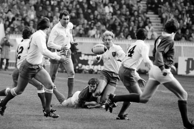On the field, Rives was always at the heart of the action and never far from the ball.