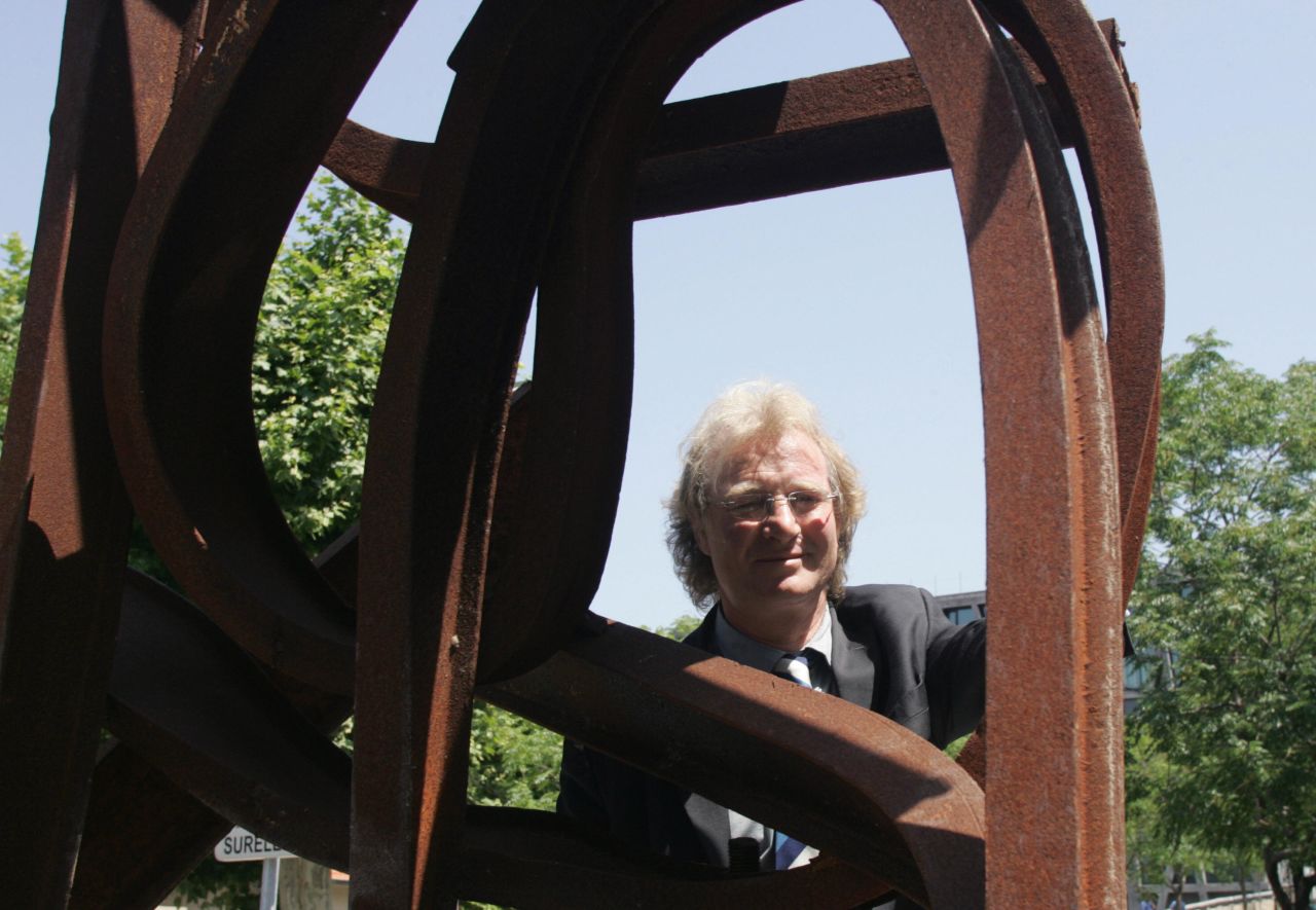 Since retiring, Rives has devoted his life to sculpture and painting, earning great acclaim for the former in particular. The strength he displayed on the rugby field has helped him weld and bend large steel beams into abstract forms. 