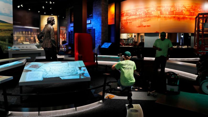 <strong>The museum: </strong>The newly redesigned Gateway Arch Museum includes interactive exhibits and a broader range of voices.