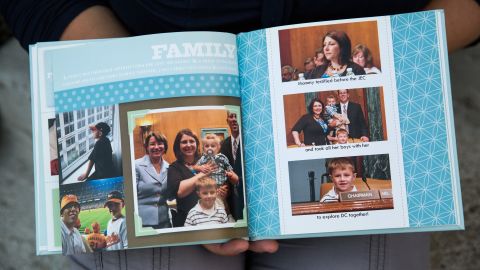 The family yearbook captures the Foltzes' trip to Washington when Danielle testified on Capitol Hill about Acthar's price increase. "Those days following Trevor's diagnosis, for our family, were the most emotionally dark that we've lived through," she said.  
