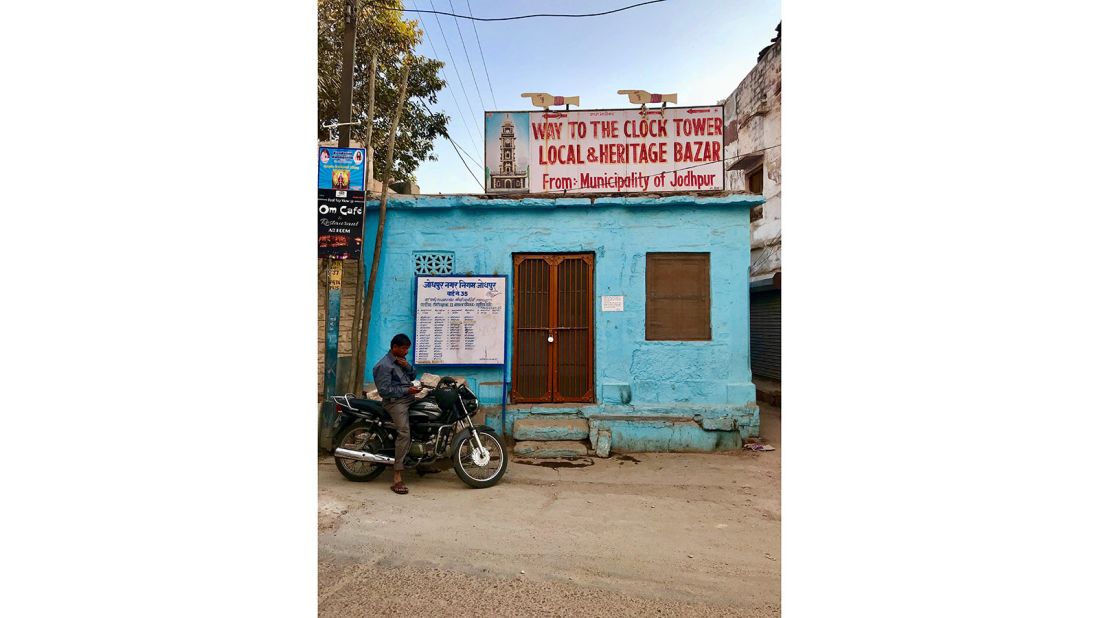 <strong>The Blue City: </strong>Tanwar says there's another reason, too. Jodhpur is also home to Brahmins -- the highest caste in Hinduism -- who worship Lord Shiva. As Shiva is often associated with the color blue, worshipers often paint their homes and temples this sacred and soothing shade.