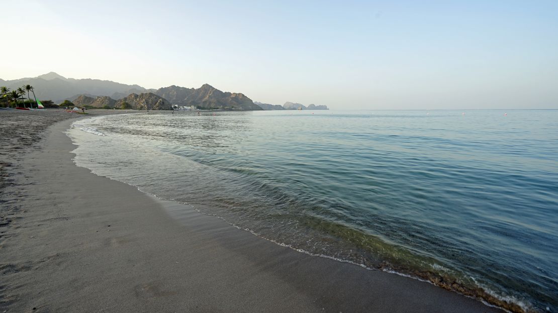 The Gulf of Oman is one of the world's warmest bodies of water.