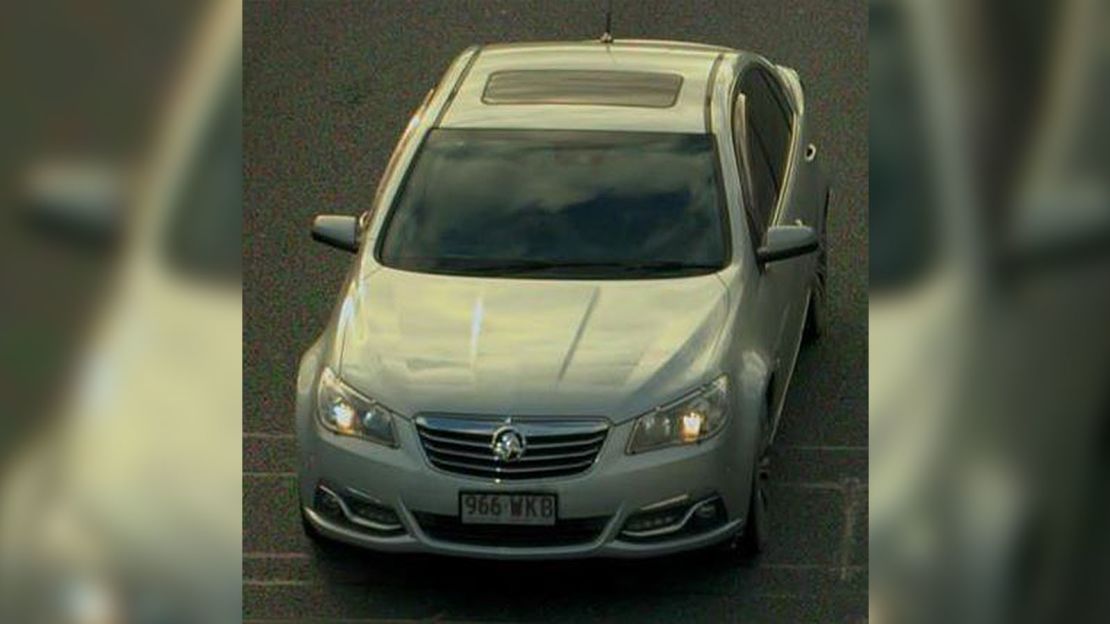 Sikorsky is believed to be driving a silver Holden Commodore, registration 966 WKB.