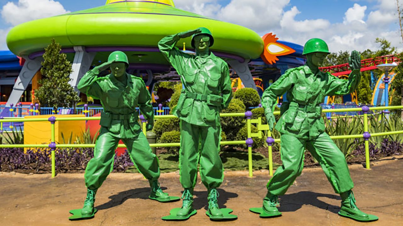 Disney S Green Army Patrol Welcomes Female Troops In New Toy Story Land