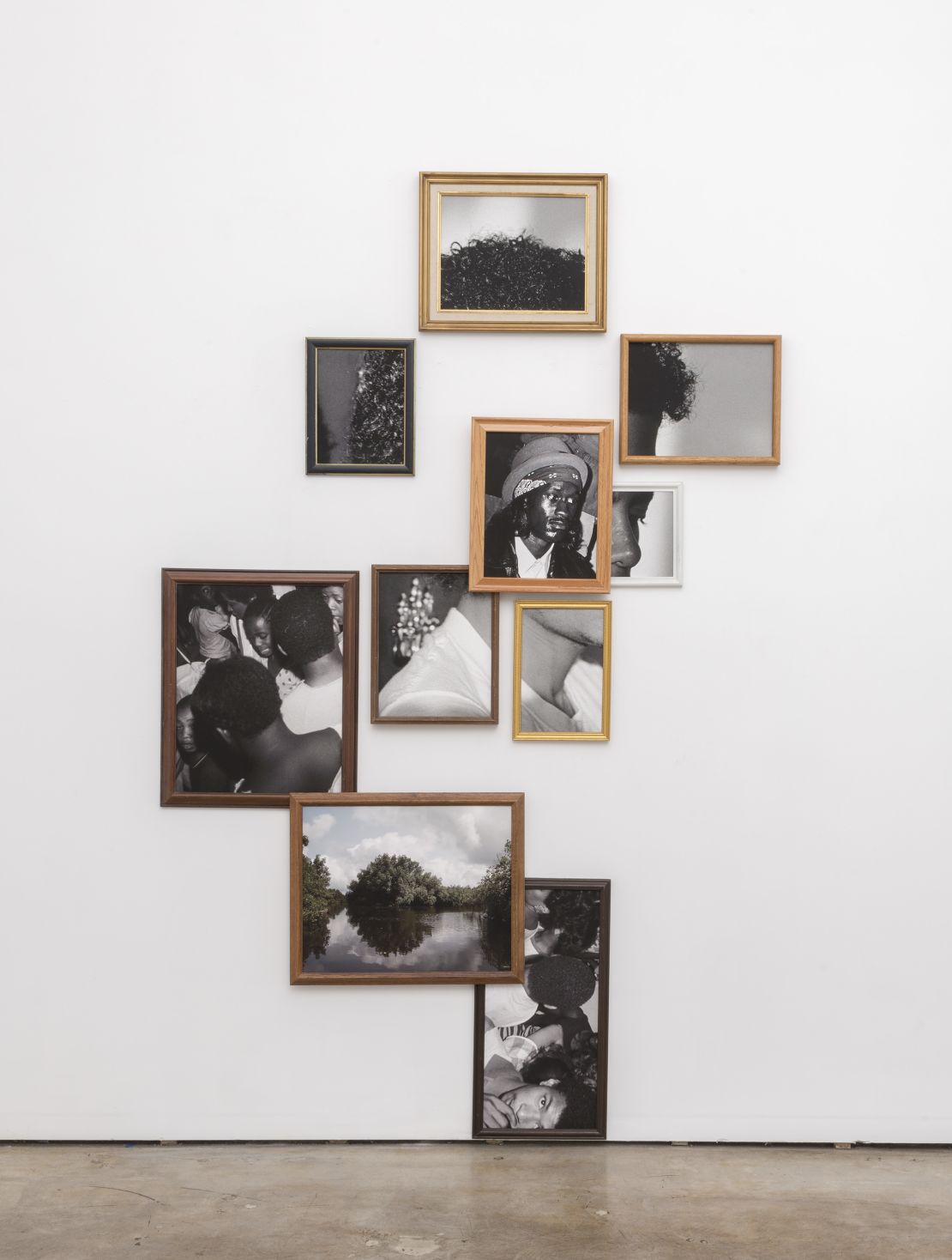 In his mixed media work "Exquisite Terribleness in the Mangrove" (2014), American artist Todd Gray combines images captured during his time as Jackson's personal photographer with portraits of everyday black families. 