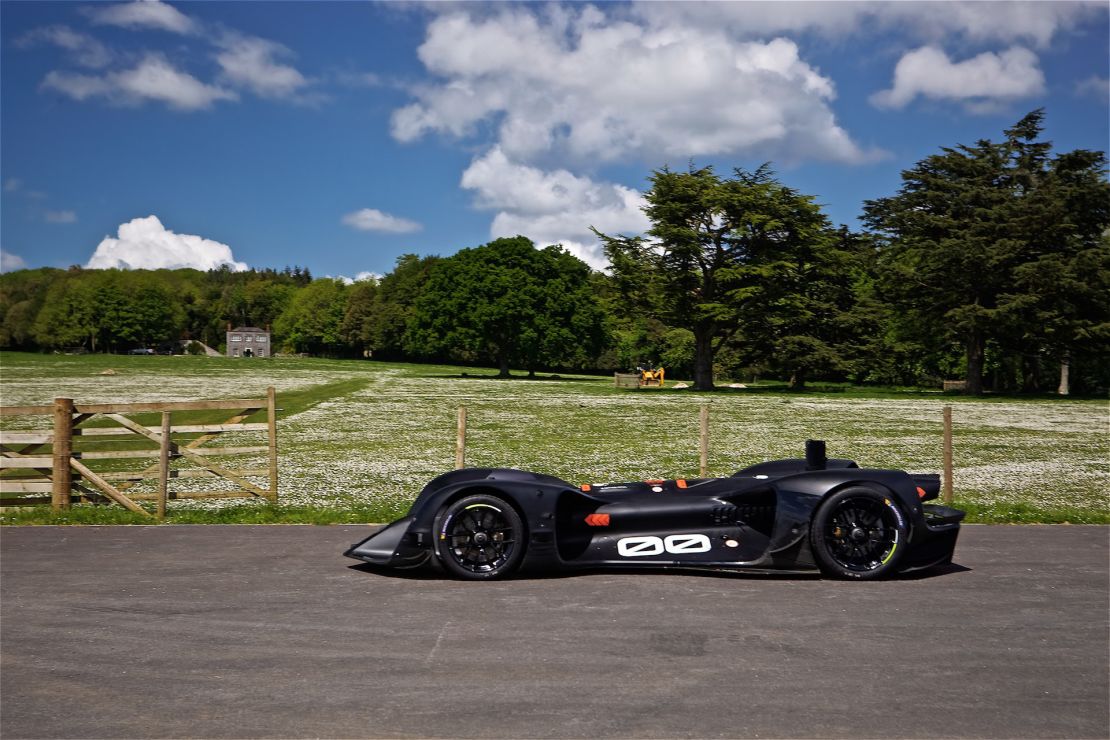 The self-driving electric car will be performing Goodwood's famous hill climb for the first time. 