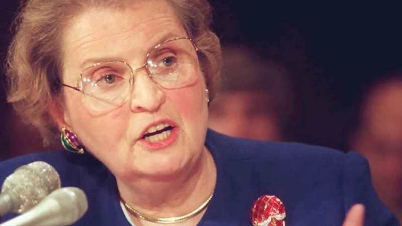 Former Secretary of State Madeleine Albright’s funeral to be held in Washington on Wednesday