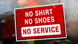 no shirt shoes service