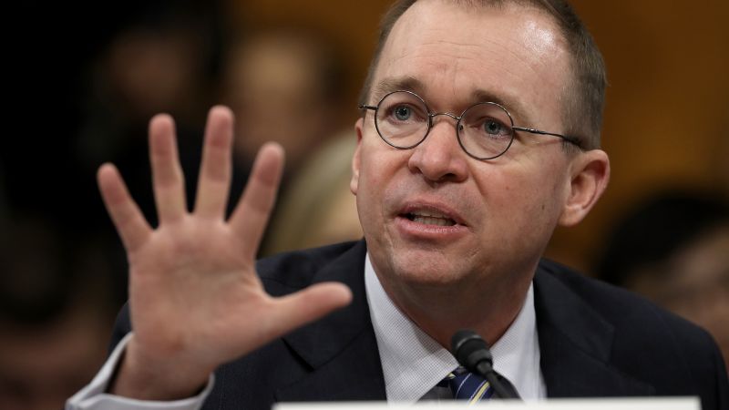 Mick Mulvaney’s chief of staff playbook: Dismantling Trump’s guardrails ...
