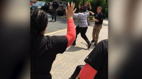 People escape Capital Gazette