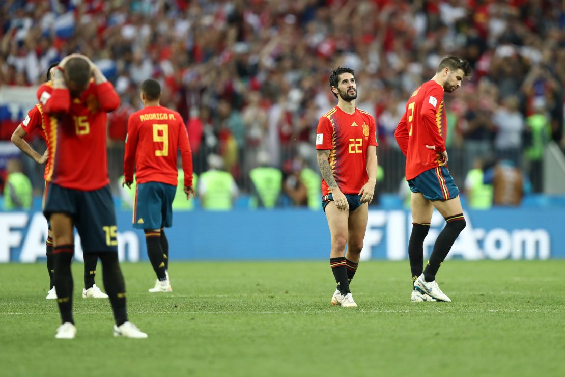 Defeat ends Spain's 23-match unbeaten run 