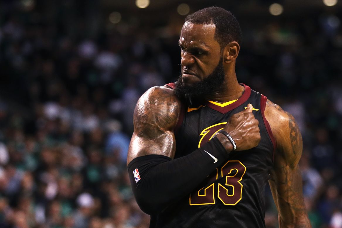 LeBron shout out to St. Vincent-St. Mary for 10th title