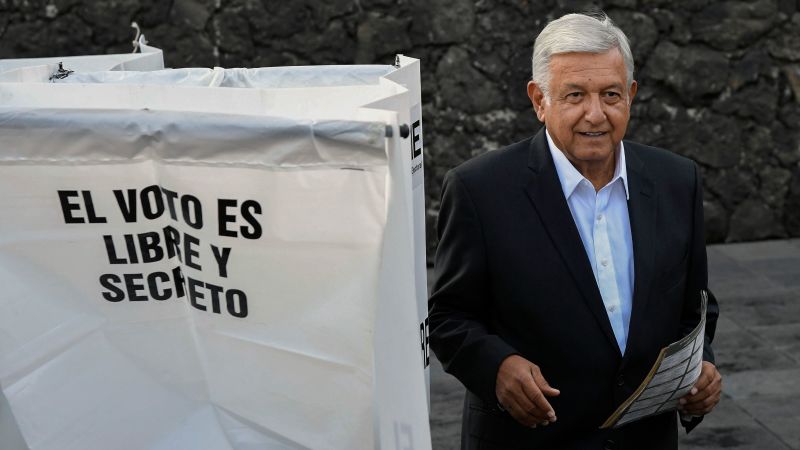 Andres Manuel Lopez Obrador Scores Landslide Victory In Mexico Election Cnn 