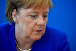 Chancellor Angela Merkel initially welcomed migrants to Germany, but has been forced into a more hardline stance.