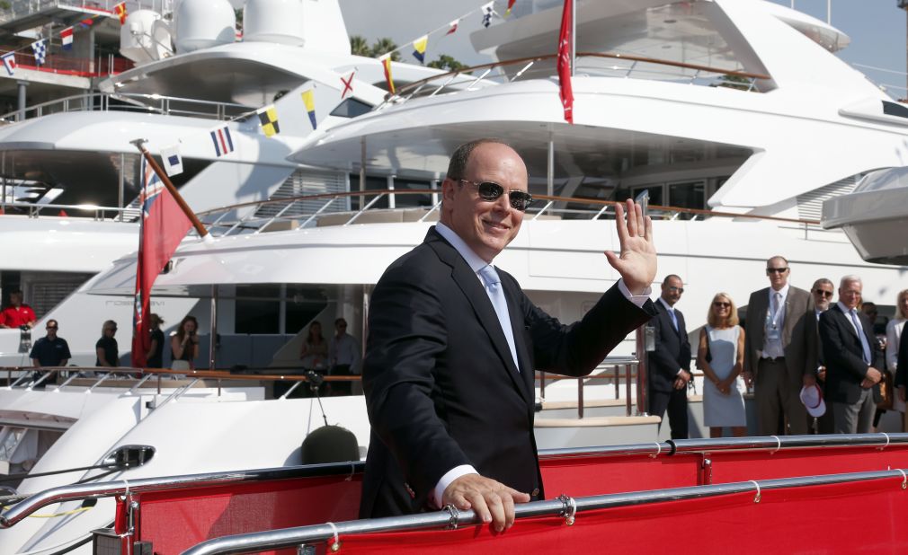 Prince Albert II of Monaco is a regular at the Monaco Yacht Show. Perhaps the most prestigious boat show in the world, the exhibition features 500 major companies in the luxury yachting space and 120 super and megayachts. This year's event will run between September 26 and 29, 2018. 