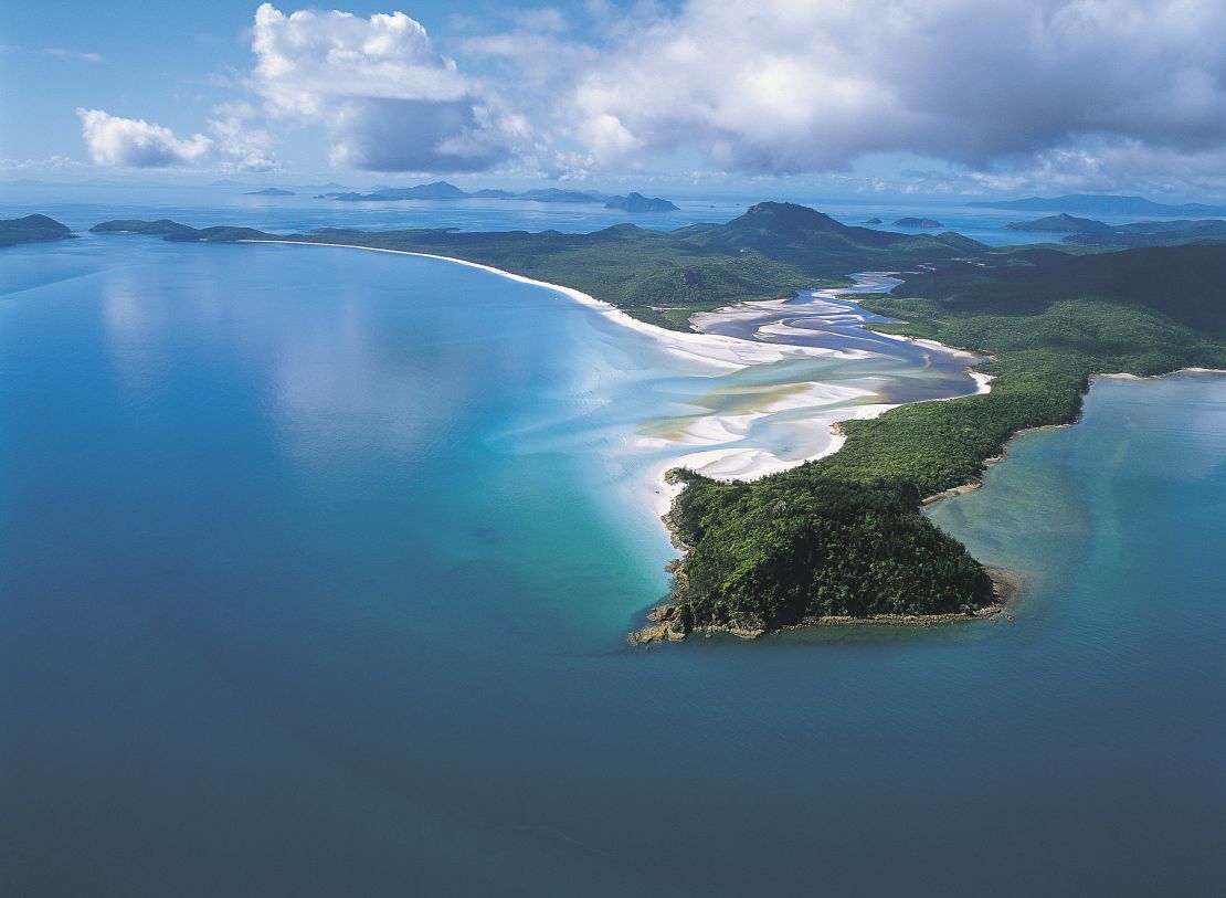 Whitehaven Beach in Australia's Whitsunday Islands is world famous.