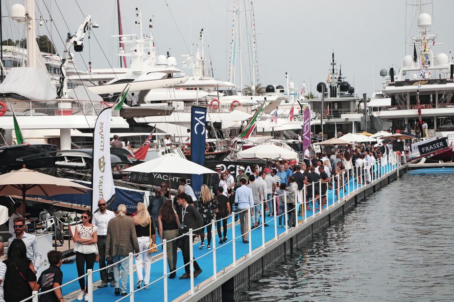 The grand prix, however, attracted just $2.3 billion in yachts last year -- less than half the collective value that docked at the Monaco Yacht Show in 2017 -- according to Yacht Harbour. 