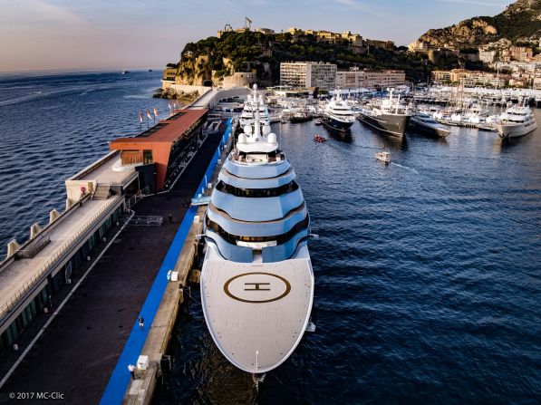 The show is confined to superyachts and megayachts of at least 20 meters (65 feet) in length -- with many much larger boats on display. 