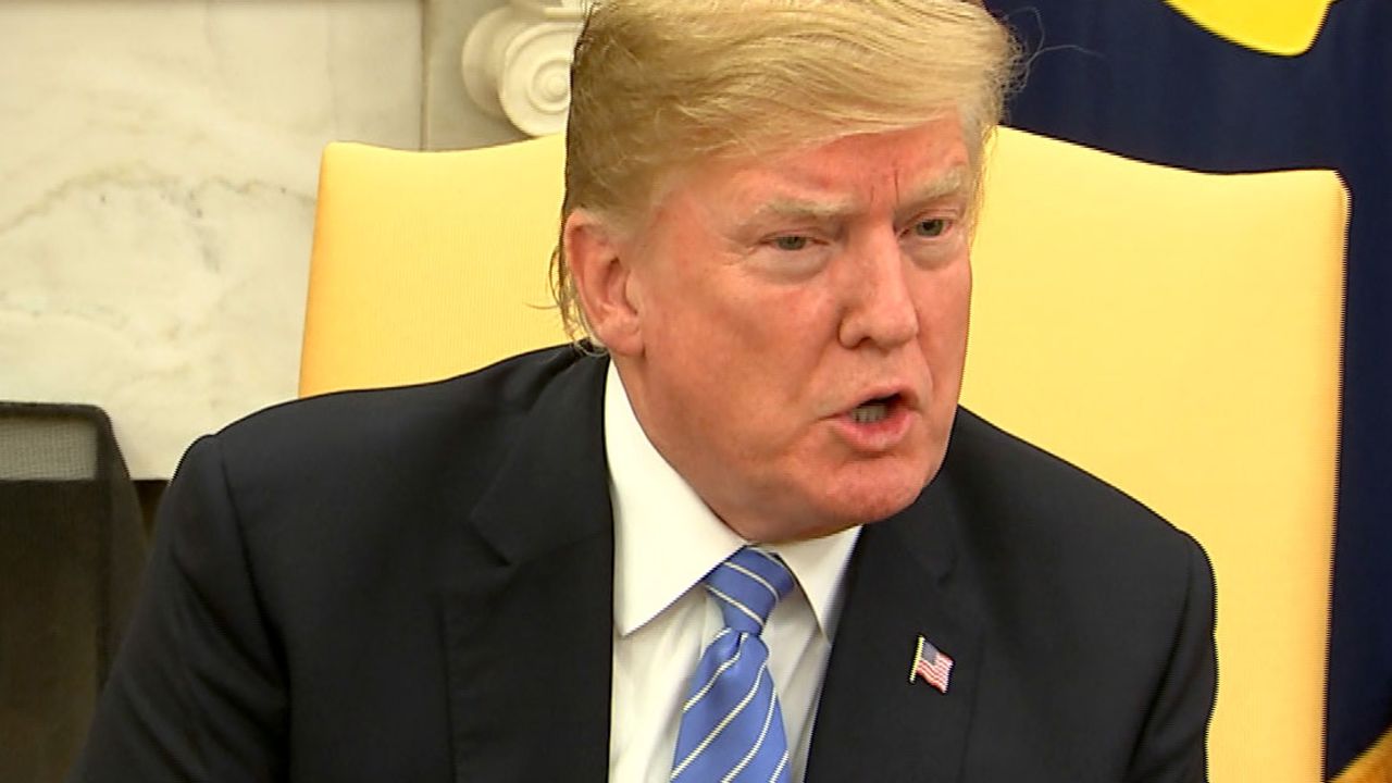 President Trump today | CNN Politics