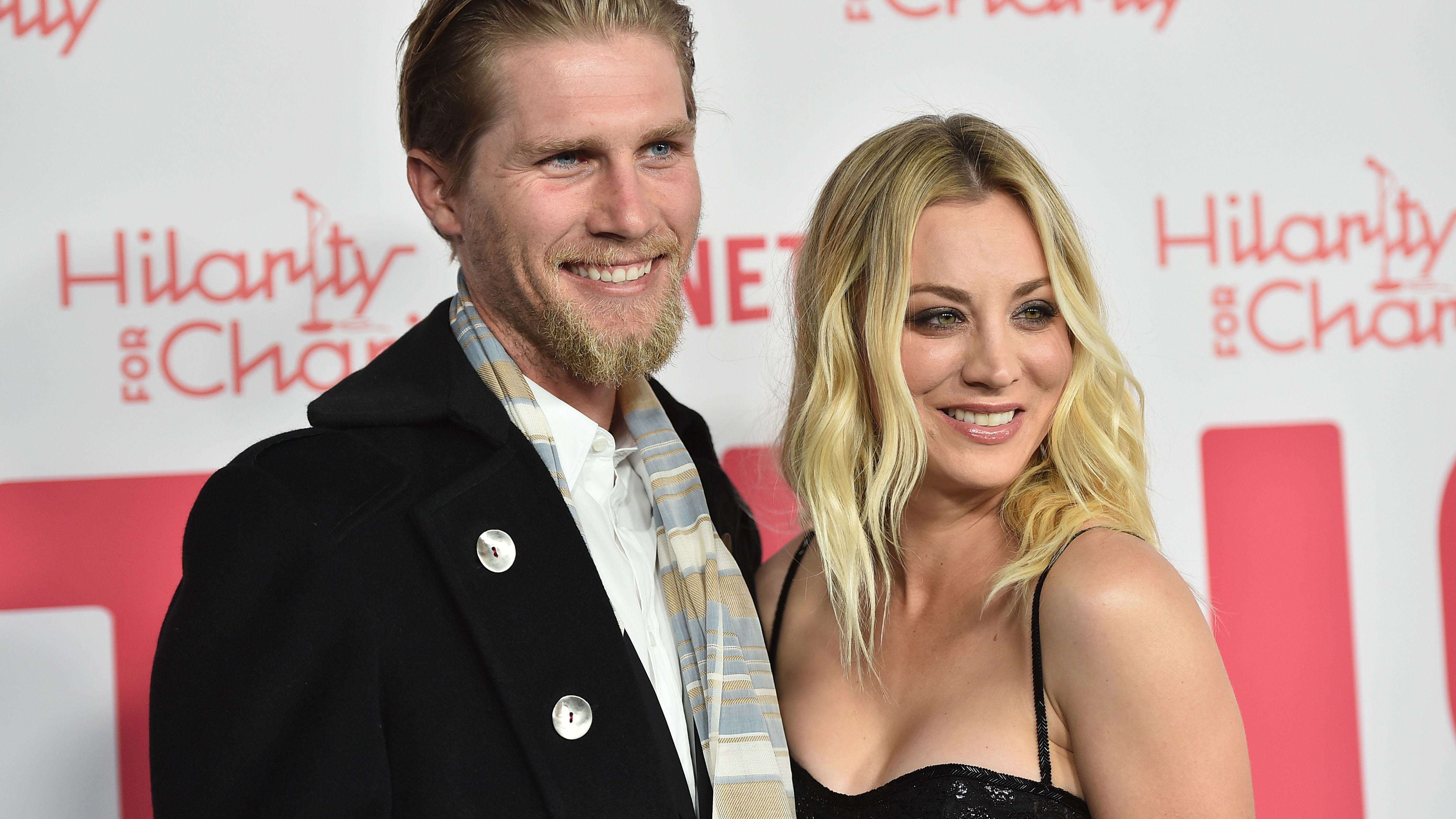 Karl Cook and Kaley Cuoco, seen here at a charity event, have announced they are separating. 