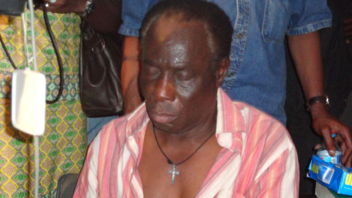 Pa Michael Obi, father of footballer John Mikel Obi, after he was freed from kidnappers in 2011.