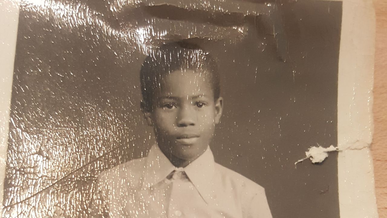 Garry Pierre-Pierre as a child.