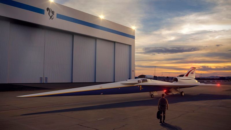 NASA Begins Work To Build X-59 QueSST Supersonic Jet | CNN