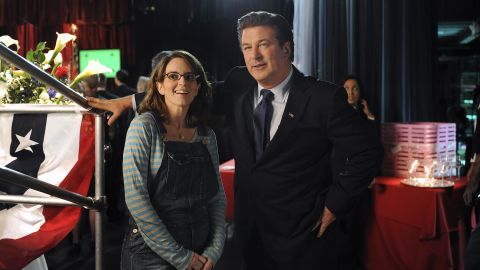 Tina Fey and Alec Baldwin, seen here in an episode of "30 Rock," are expected to return for a one-time-only special for NBC. 