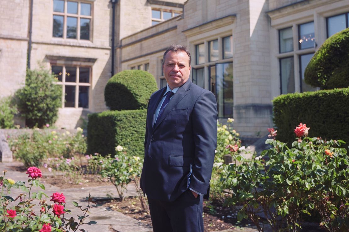 Arron Banks, co-founder of the Leave.EU campaign, pictured in June 2018 in Bristol, England.