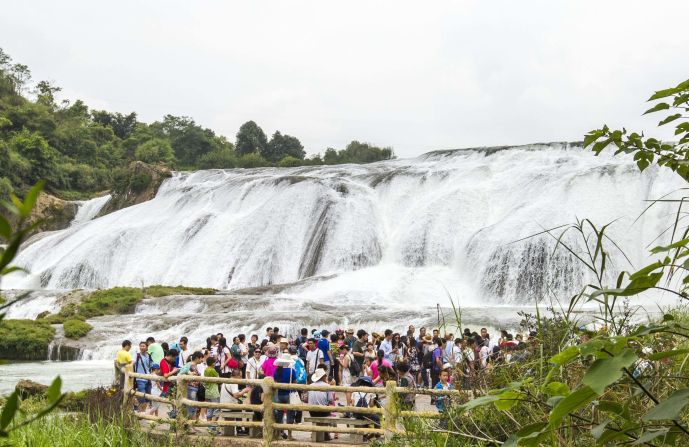 <strong>Rising popularity: </strong>Huangguoshu has slowly risen to become <a  target="_blank" target="_blank">one of the most popular destinations in China</a> for domestic travel.