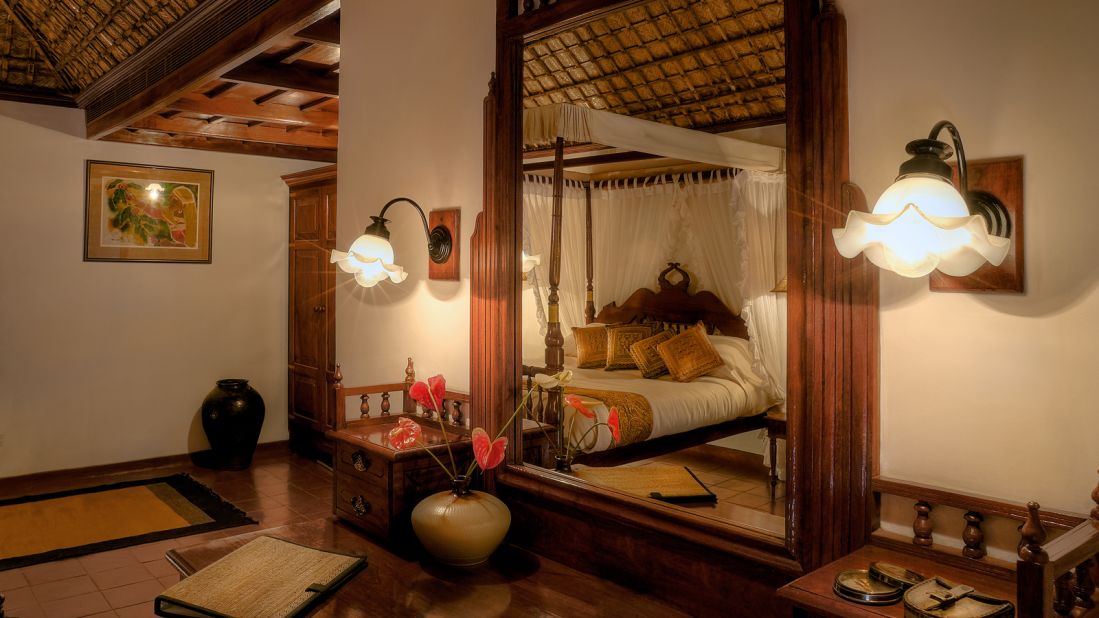 <strong>Local touch: </strong>As for the architecture, the hotel is home to four types of rustic villas and cottages -- each features local textiles, wood and stone.
