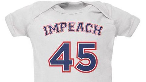 Walmart has stopped selling "Impeach 45" clothing, but other retailers still offer the items.  